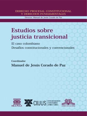 cover image of Estudios sobre justicia transicional